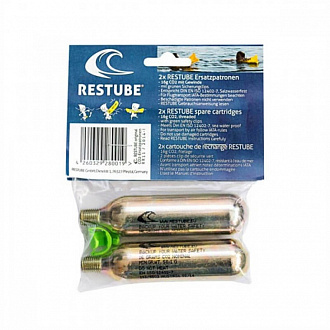 Баллоны с углекислым газом Restube Spare cartridges (2x)