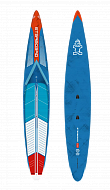 Жесткий сапборд Starboard All Star Blue Carbon Sandwich 14'0" x 26" (2025)