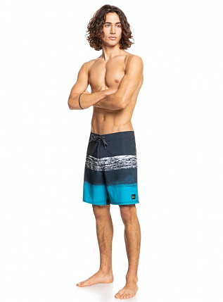 Мужские бордшорты Quiksilver Surfs Panel, черные вид 1