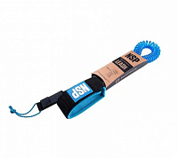 Лиш для SUP-доски витой NSP SUP Coil Leash 1,83м BLUE