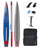 Надувная SUP доска Starboard 12'6”х21”х4.75” SUP Kid Racer Deluxe SC (2022/2023)