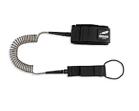 Лиш для сапборда Indiana Coil Leash SUP, Черный (2026)