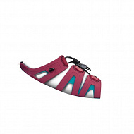 Крепление для вейкборда фиксаторы Jobe 16 EVO Skins Indian Red (пара), размеры S, L