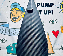 Весло для доски карбоновое Shark (разборное) 