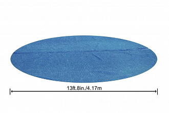 Тент солнечный для каркасного круглого бассейна Bestway 58252 427см (d417см)
