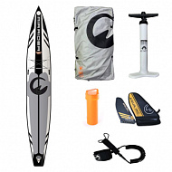 Надувной сап Aqua Inc. Carbon Tech Woven 12'6"x29"х15 (2025)