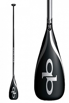 Весло Quickblade V-DRIVE 91 full carbon oval shaft цельное