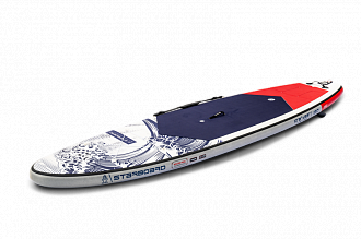 Надувная SUP доска Starboard 10'8" X 33" X 4.75" iGO Wave Deluxe SC (2024) вид 3