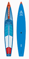 Жесткий сап Starboard Gen R Blue Carbon 14'0" x 27" с чехлом