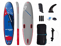 Надувная SUP доска Starboard 10'4"х31"х6" Wingboard 4 In 1 Learner Deluxe Sc 