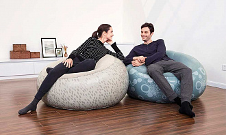 Кресло надувное Bestway 75052 Inflate-A-Chair 112х112х66см вид 10