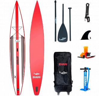 Надувная доска Lemon Shark Racing 12'6