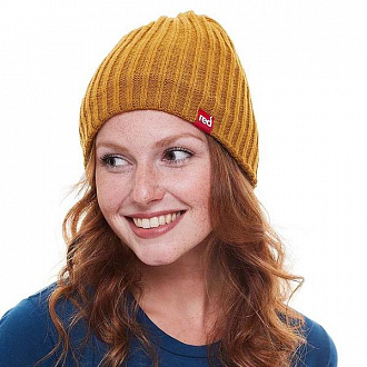 Шапка RED ORIGINAL Roam Beanie mustard вид 2