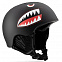 Детский сноубородический шлем LUCKYBOO - FUTURE черный