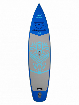 Доска SUP надувная Indiana 12'0x33 Family Pack BLUE (2024) вид 2