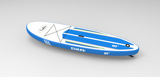 Доска для виндсерфинга надувная Lemon Shark Ride 10'0 Windsurf вид 1