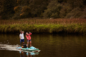 Доска SUP надувная двухместная RED PADDLE 15'0"x34" Voyager Tandem 2024 вид 1