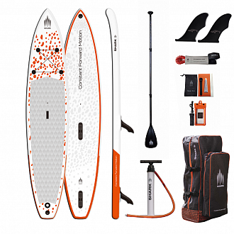 Надувная SUP доска Shark 12’6" Windsurf