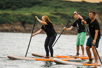 Доска SUP надувная Shark All-Round 10'8"х34"х6" (2022) вид 8