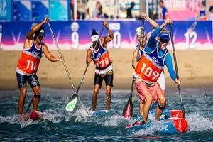 Чемпионат мира по гребле на доске стоя в Абу-Даби SUP 2025 World Championship