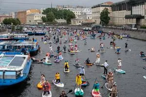 Международный фестиваль сапсерфинга Фонтанка-SUP 2025