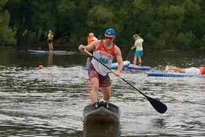 Соревнования по сапсерфингу SUP RACE inTRO в Троицке