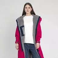 Мембранная унисекс парка RED ORIGINAL EVO с капюшоном fuchsia pink