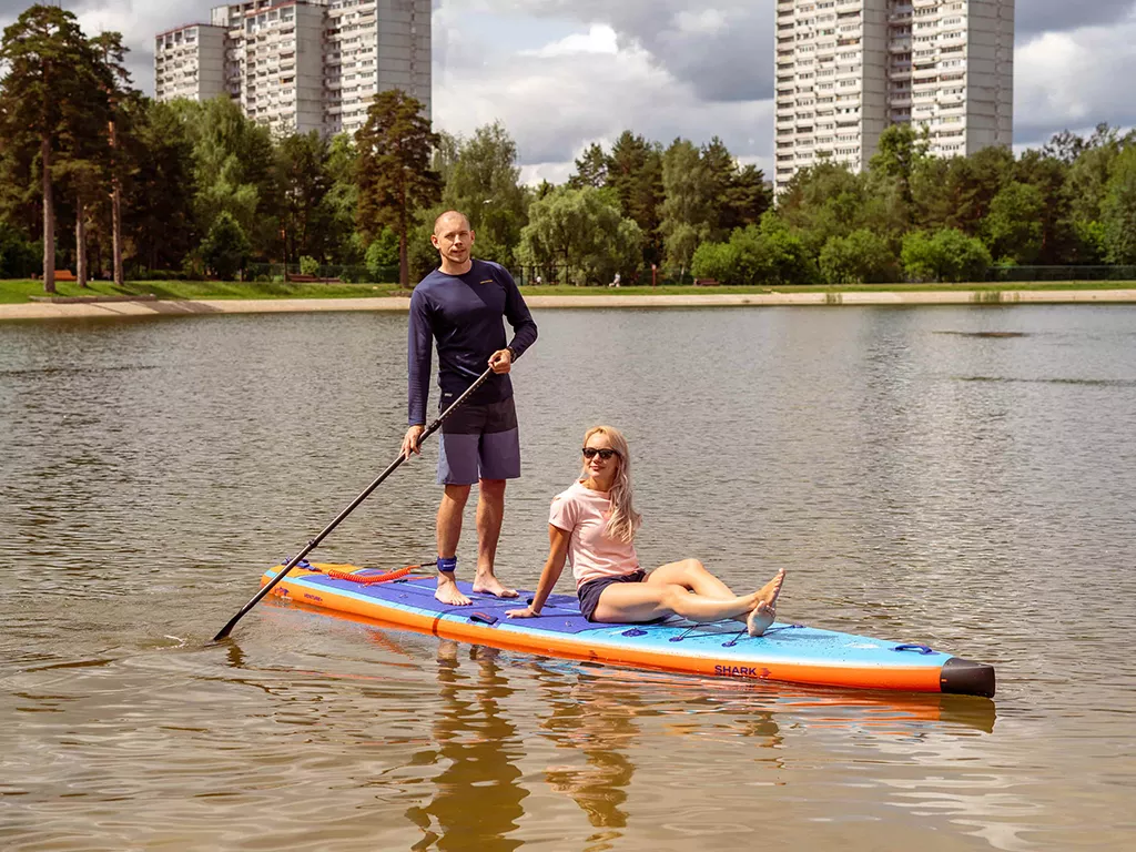 Вдвоем на сапе Shark Venture+.jpg Вдвоем на сапе Shark Venture+.jpg