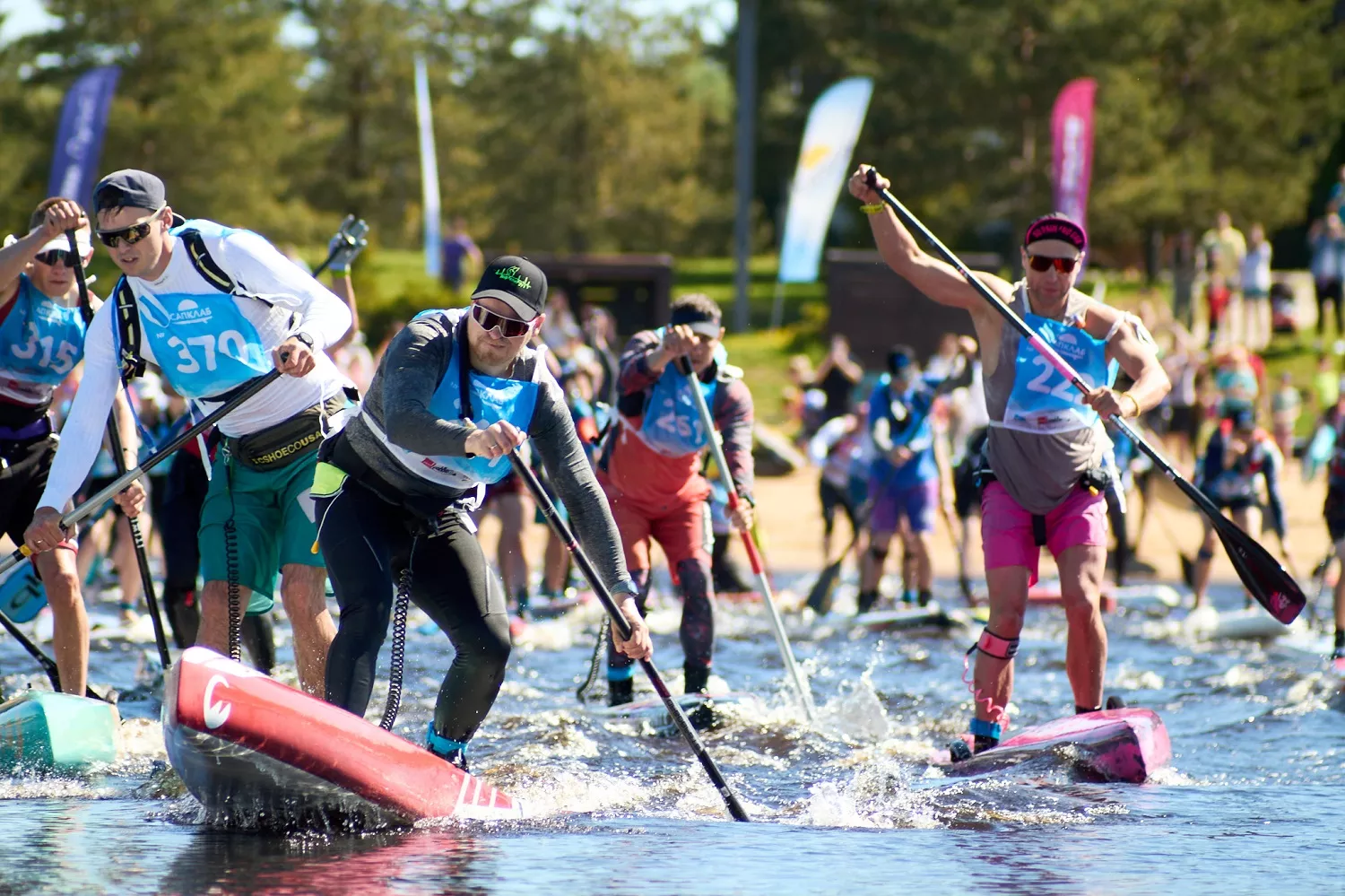 Соревнования Zavidovo SUP challenge 2024