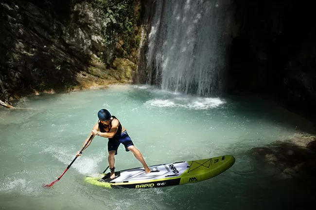 Надувная SUP доска для бурной воды Aqua Marina Rapid