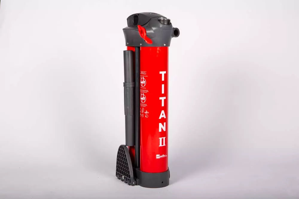 New Titan Pump II Red Paddle