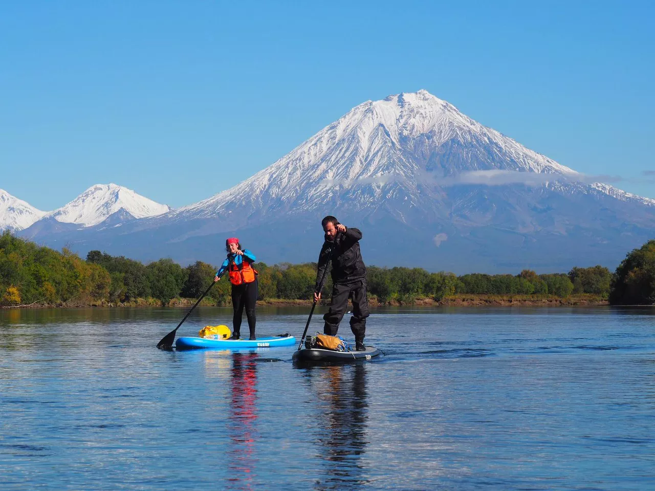 SUP-тур по Камчатке 2016