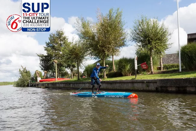Bart de Zwart победитель гонки Non Stop SUP 11 City Tour Race Bart de Zwart победитель гонки Non Stop SUP 11 City Tour Race