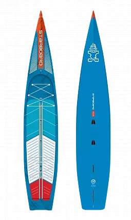 Жесткий сапборд Starboard Sprint Expedition Blue Carbon 14'0" x 29.5" (2025)