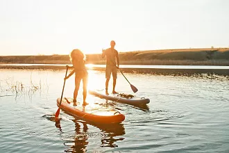 Комплект надувных досок для SUP face Basic 10'8+10'8 вид 3