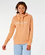 Толстовка-худи женская Rip Curl SCRIPT STANDARD HOOD (DUSTY CORAL)