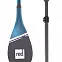 Весло SUP карбоновое разборное RED PADDLE Prime Blue 2024, лопасть 81 in2