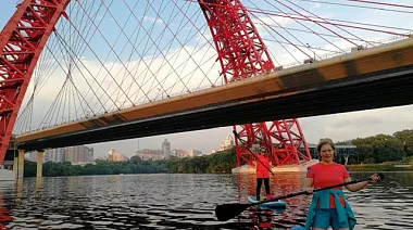 SUP-тур в Серебряный бор (Москва)