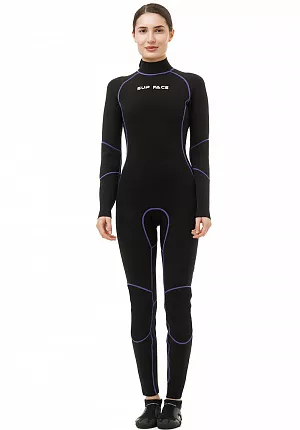 Костюм неопреновый женский SUP face YMT39 2.5 мм, длинный