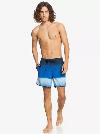 Шорты плавательные мужские Quiksilver Massive Scallop синие вид 2