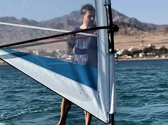 Парус для виндсерфинга в комплекте RED PADDLE WINDSUP RIDE RIG вид 5