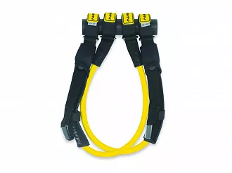 Трапеционные петли NAUTIX Vario регулируемые, желтые 22-28