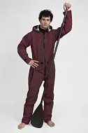 Сухой гидрокостюм для SUP Abranta Comfort VINE RED мужской на рост 179-184