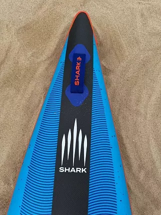 Носовой обтекатель карбоновый для надувных досок Shark Carbon Nose-Race 6" вид 3