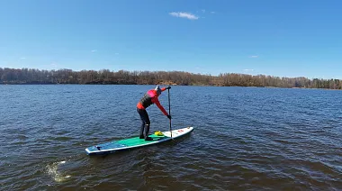 Спортивный SUP-тур по Истринскому вдхр с Сергеем Стариковым