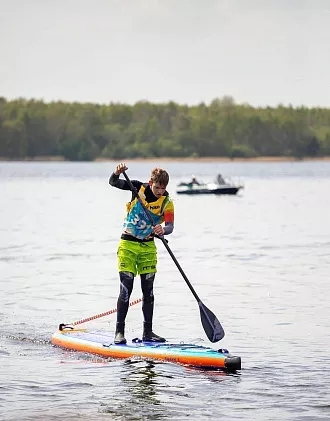 Надувной сапборд Shark Speed+ 12'6x28x5 (2025) вид 21