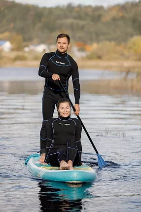 Костюм неопреновый женский SUP face YMT39 2.5 мм, длинный вид 5