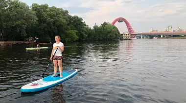 SUP-тур в Серебряный бор (Москва)