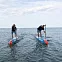 Жесткий сапборд Starboard Gen R Blue Carbon 14'0" х 27" с чехлом (2025) вид 14