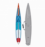 Жесткий сапборд Starboard SUP Sprint Zero 14'0" x 21.5" с чехлом (2025)